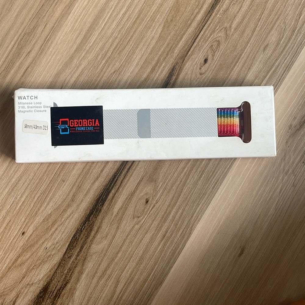 Rainbow Apple Watch band size 38mm/ 40mm